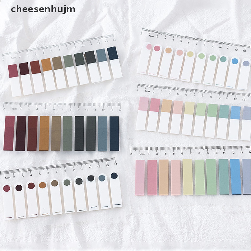 Bộ 200 Tờ Giấy Ghi Chú Đánh Dấu Trang Sách Hình Mèo Dễ Thương