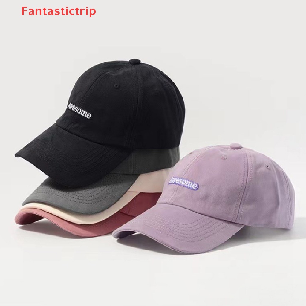 Mũ Lưỡi Trai Thêu Chữ Phong Cách Hip Hop Thời Trang Xuân Thu Mới Cho Nam Và Nữ