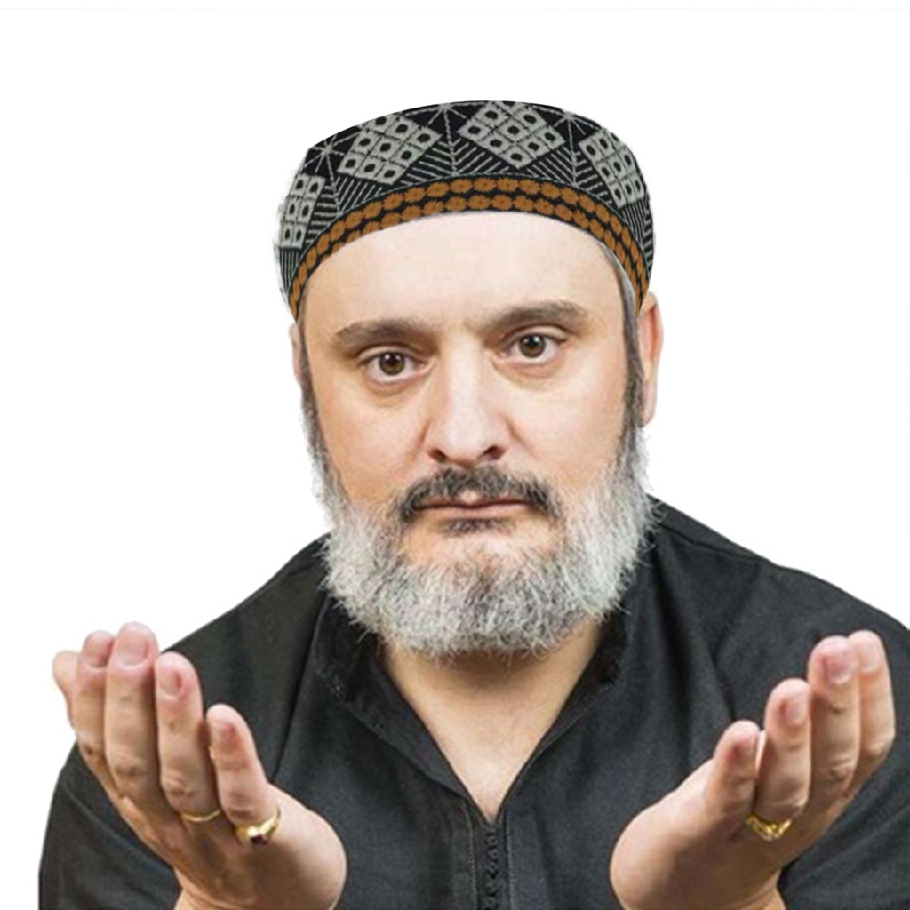 Lk - Mũ Phẳng Bảo Vệ Cầu Nguyện Họa Tiết Thêu Tinh Tế Phong Cách Liên Hiệp Quốc Cho Nam