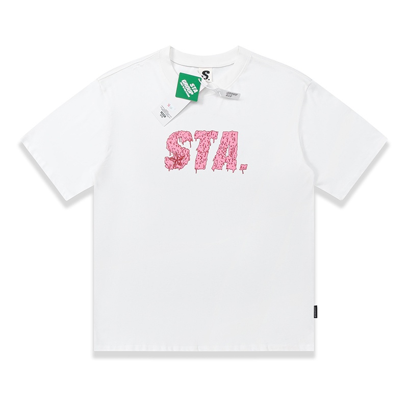 Áo Thun Tay Ngắn Dáng Rộng Plus Size Chất Liệu Cotton Cho Nam Nữ