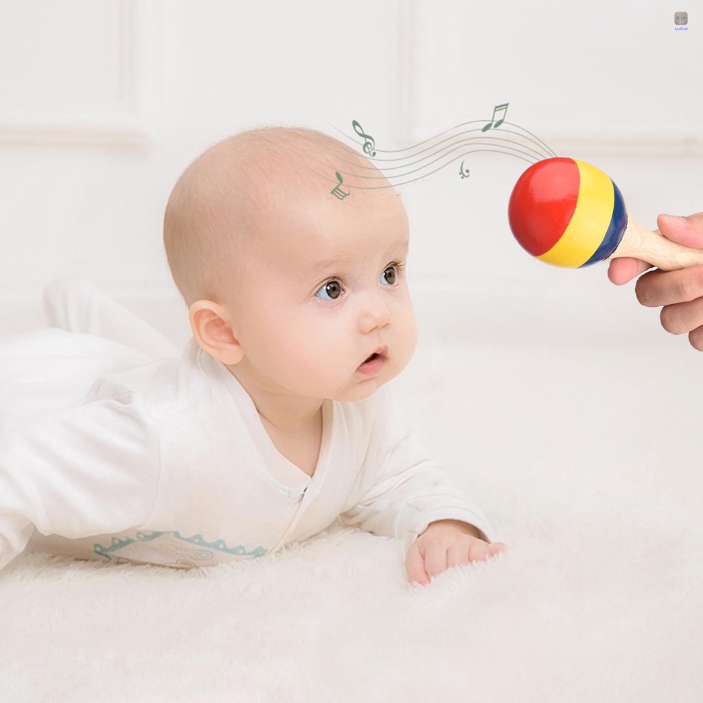 Bộ 13 Nhạc Cụ Đồ Chơi Bằng Gỗ Nhiều Màu Sắc Dành Cho Trẻ Em