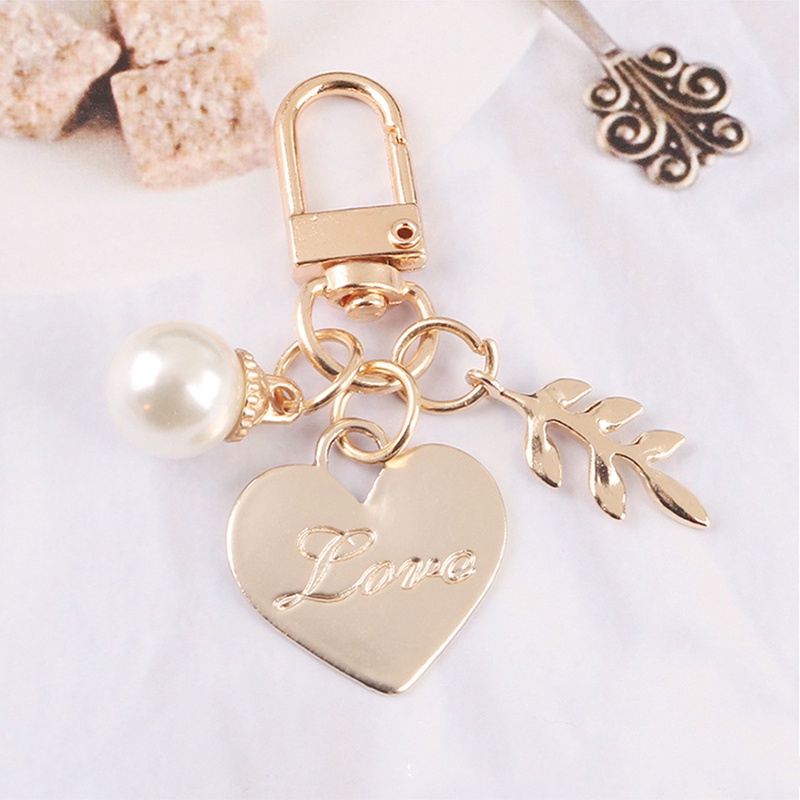 Ygt Móc Khóa Hình Vỏ Sò Đính Ngọc Trai Giả Thanh Lịch Dành Cho Nữ