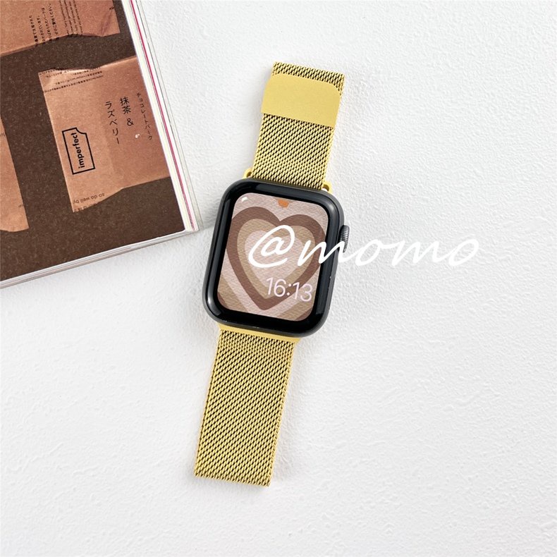 Dây Đeo Bằng Thép Không Gỉ 49mm 45mm 41mm 42mm 40mm 44mm Cho iWatch Ultra Serise 7