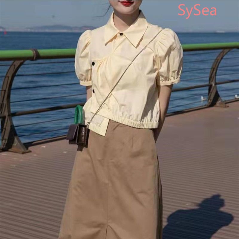 Áo Kiểu Tay Phồng Thiết Kế Độc Đáo Thời Trang Xinh Xắn Cho Nữ