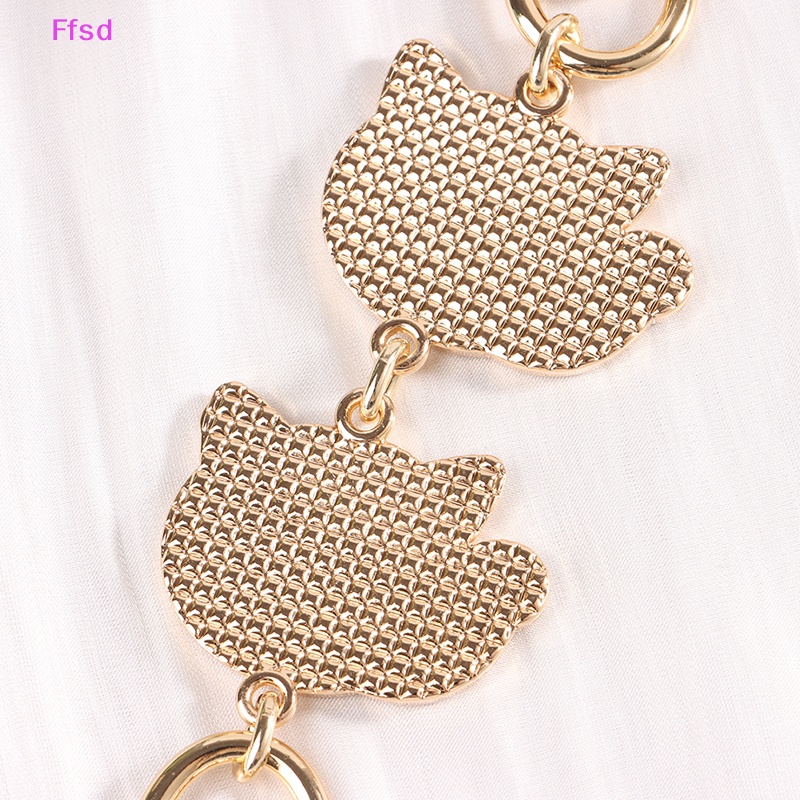 {Ffsd} Dây Xích Thay Thế Cho Túi Xách Hình Mèo Tráng Men Dễ Thương