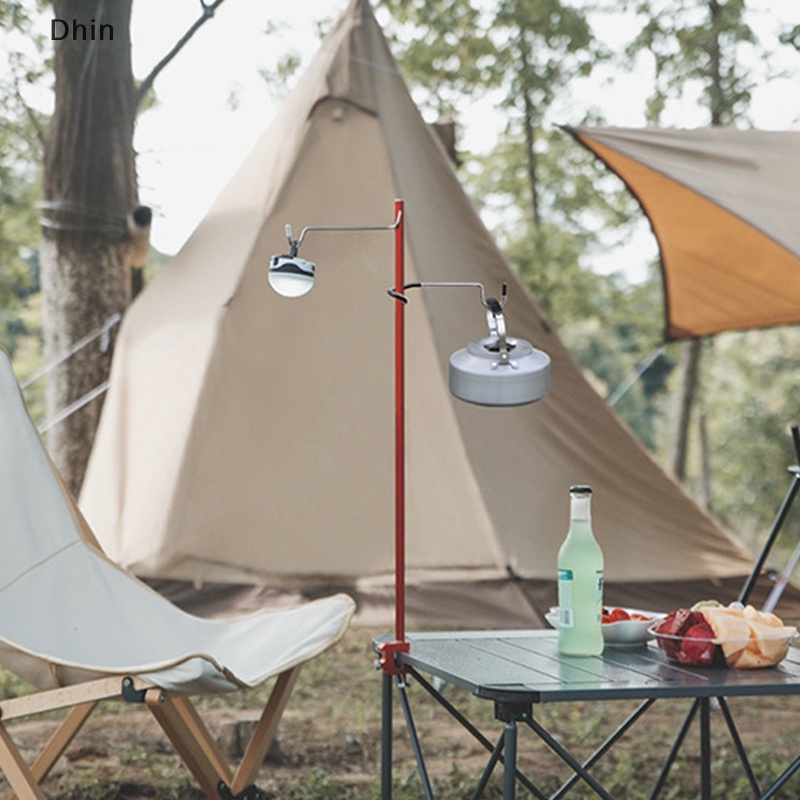 Giá Đỡ Bóng Đèn [Dhin] Móc Treo Lồng Đèn Dành Cho Cắm Trại Hung COD