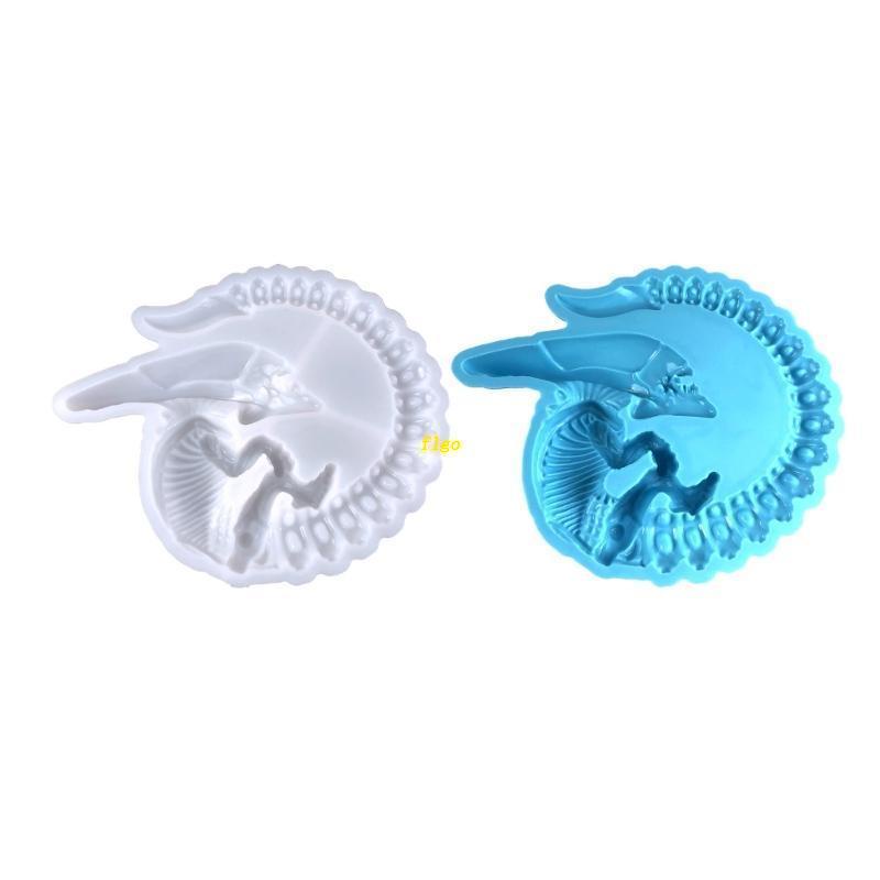 Khuôn Silicone Làm Mặt Móc Khóa Hình Người Ngoài Hành Tinh DIY