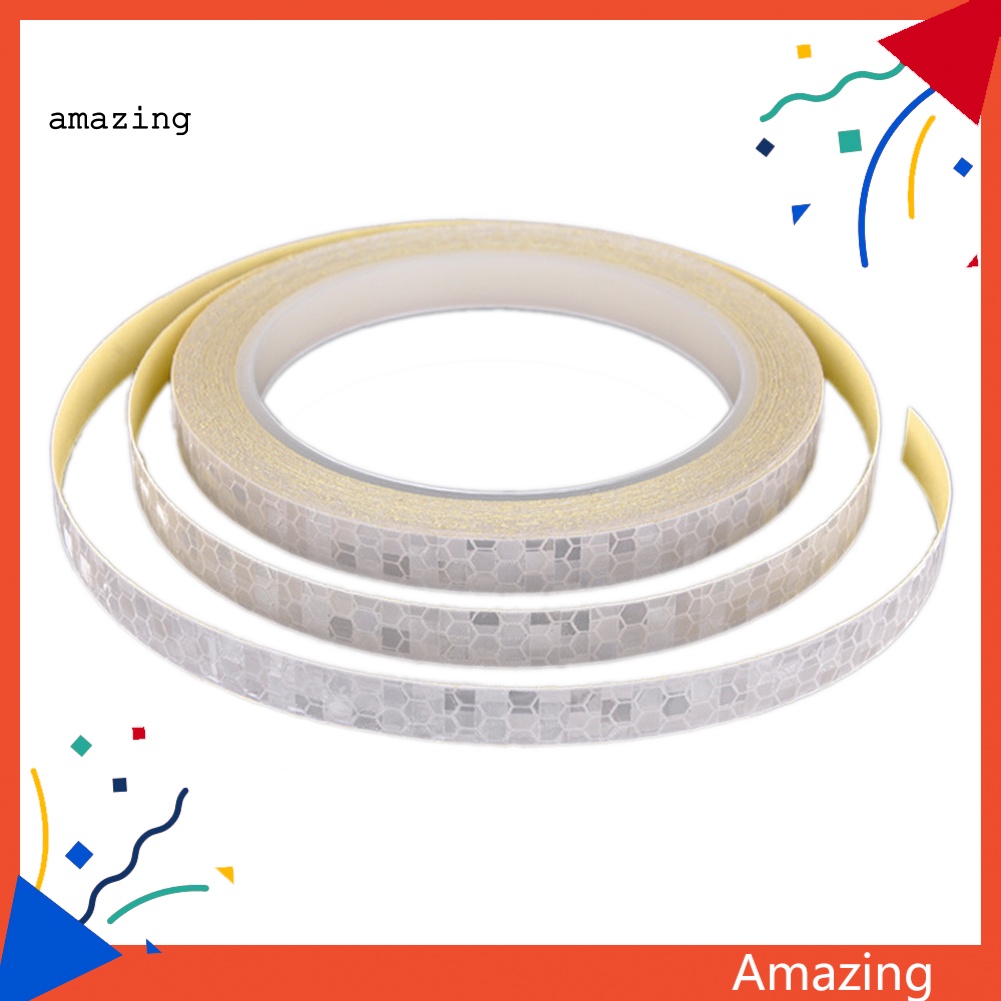 Cuộn Băng Keo Phản Quang Tự Dính An Toàn Dành Cho Xe Đạp Xe Máy