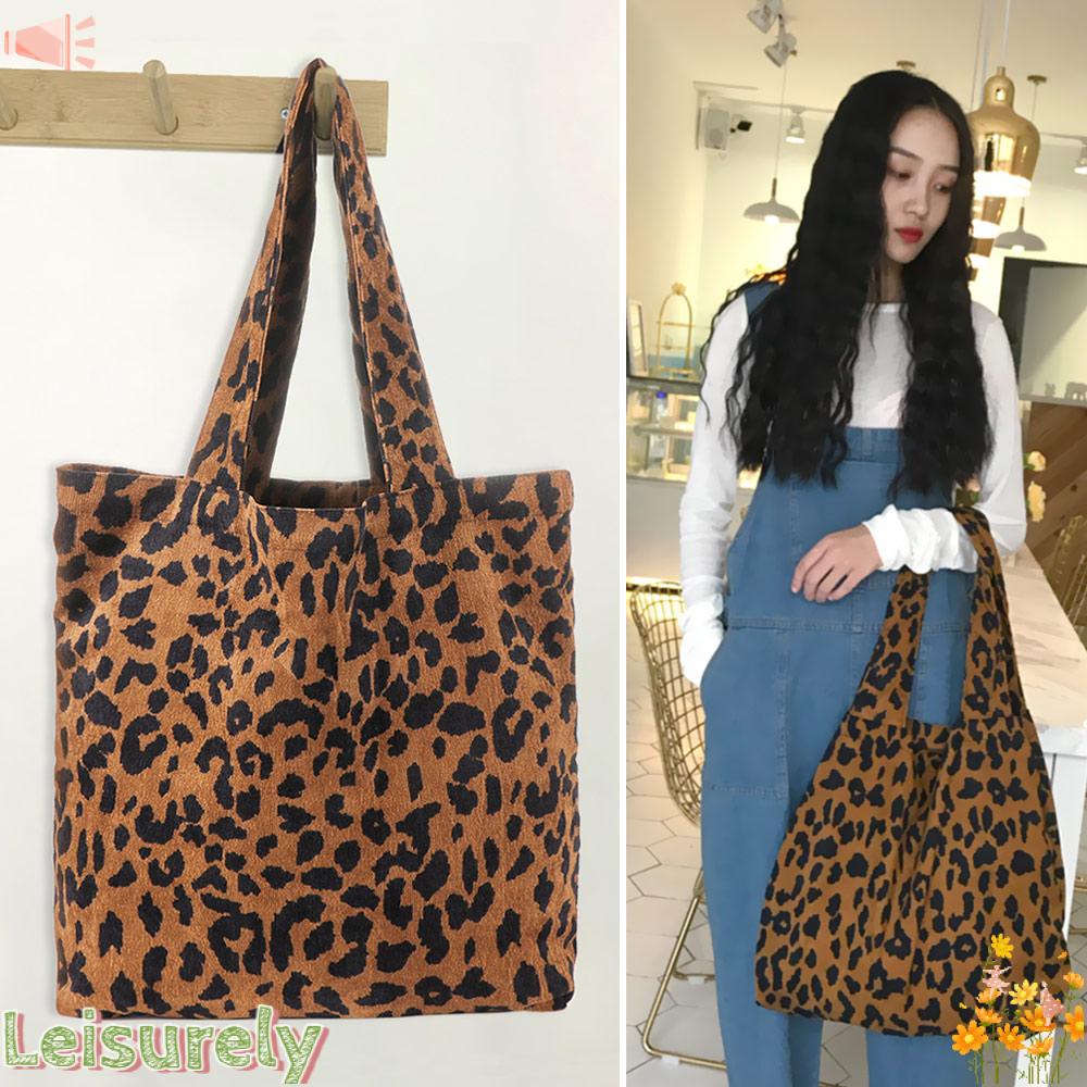 Túi Đeo Vai Họa Tiết Da Báo Thời Trang Cho Nữ