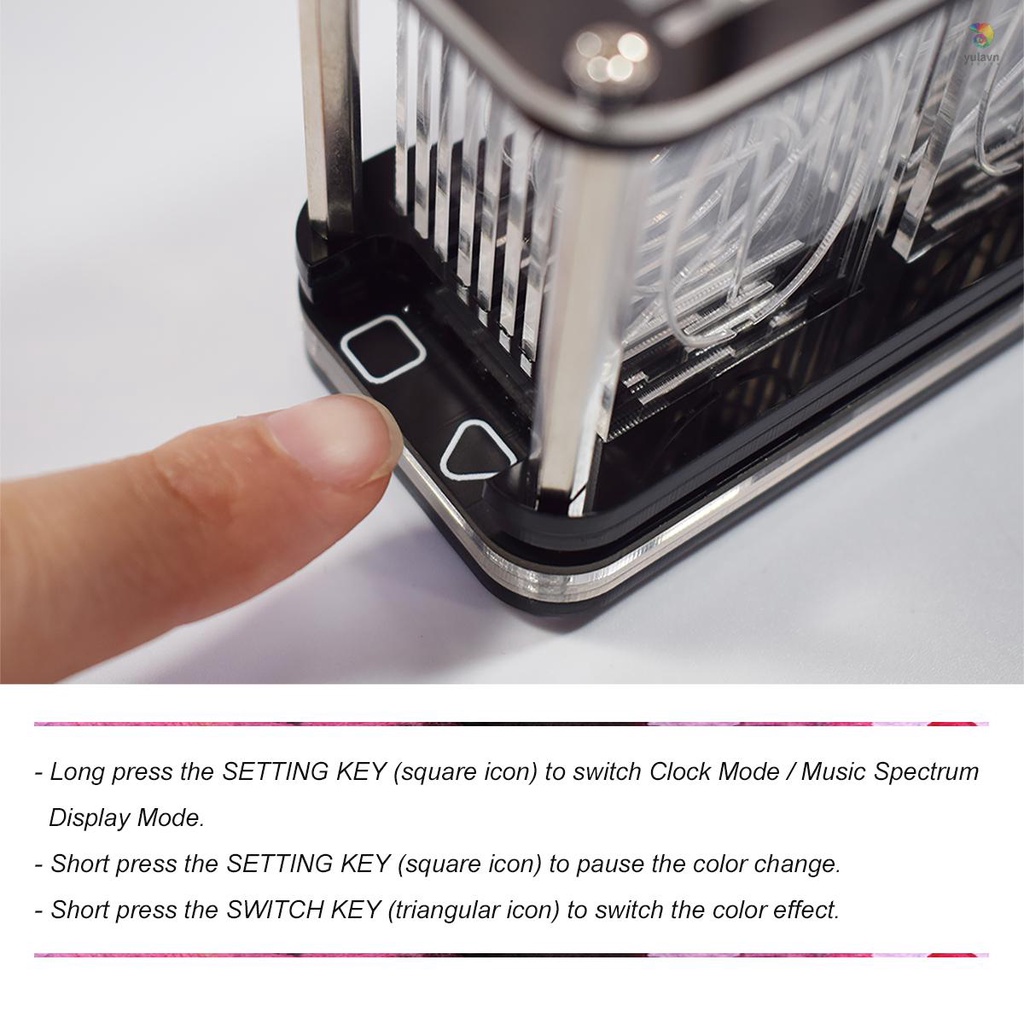 Đồng Hồ Báo Thức Kỹ Thuật Số DS3231 Màn Hình LED 6 Chữ Số Chất Lượng Cao