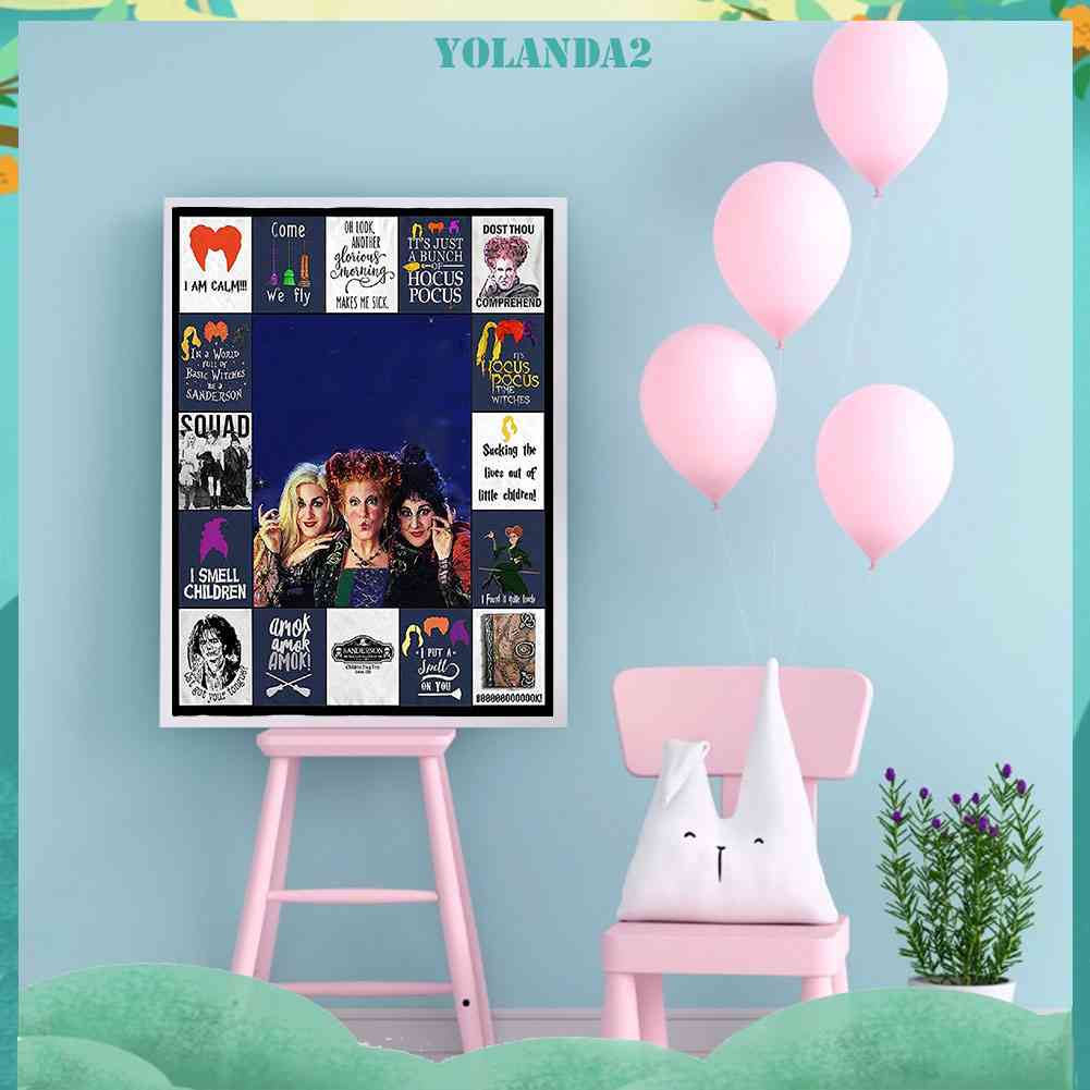 Tranh Đính Đá Kim Cương Toàn Bộ 5D DIY Hình Vẽ Hocus Pocus