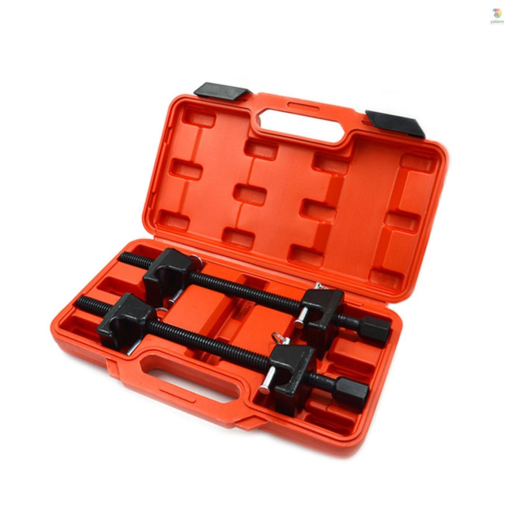 Bộ 2 Dụng Cụ Nén Lò Xo Macpherson Strut Sửa Chữa Tự Động Kèm Hộp Nhựa Thông Dụng