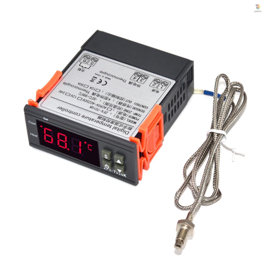 Bộ Điều Khiển Nhiệt Độ Kỹ Thuật Số Zf-7016K 30A Độ Chính Xác Cao Cho Tủ Lạnh