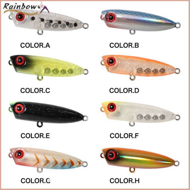 Mồi Giả Nhử Cá 45mm / 3g 2023 Chất Lượng Cao Gắn Kèm Móc Câu Tiện Dụng