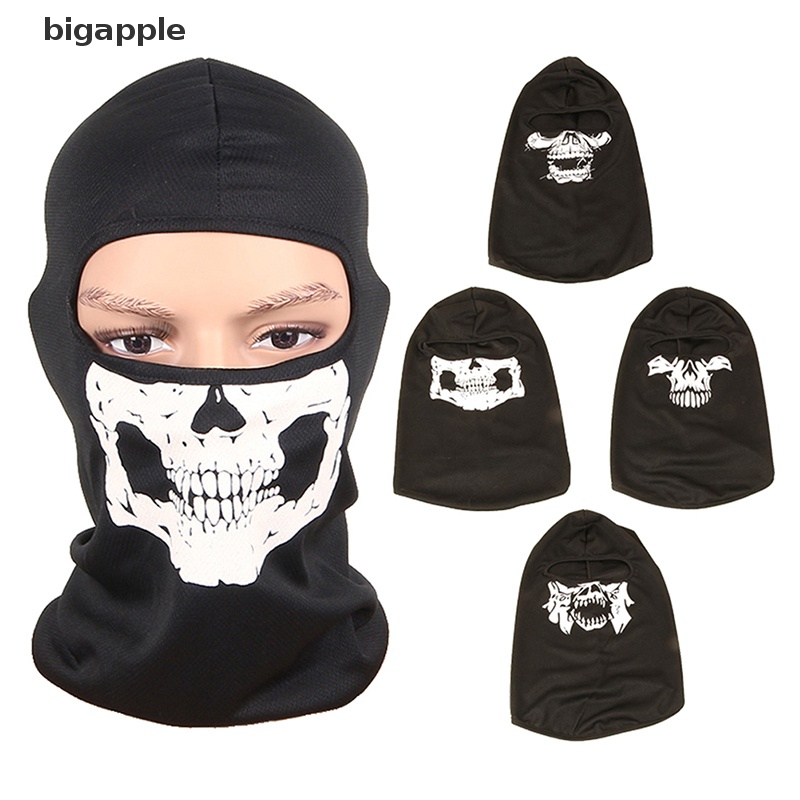 Bigapple Mũ Trùm Đầu Che Mặt Thoáng Khí Chống Gió Hình Đầu Lâu RDG Cho Nam Đi Xe Máy Trượt Tuyết