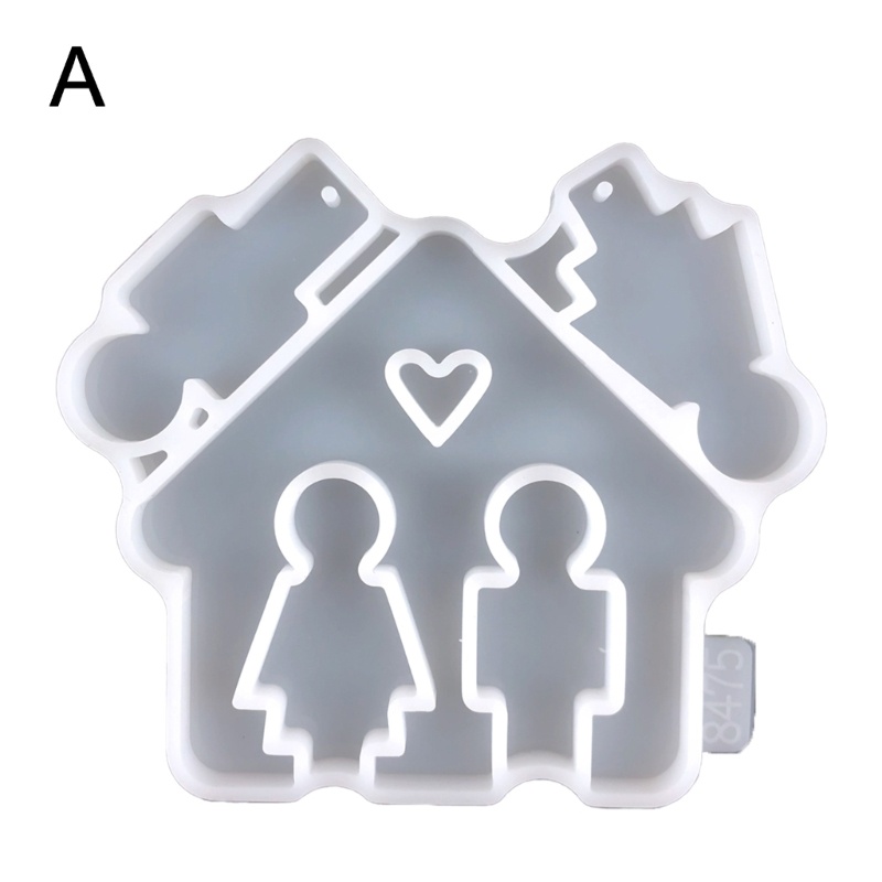 Khuôn Silicone Treo Chìa Khóa Gắn Tường Tiện Dụng