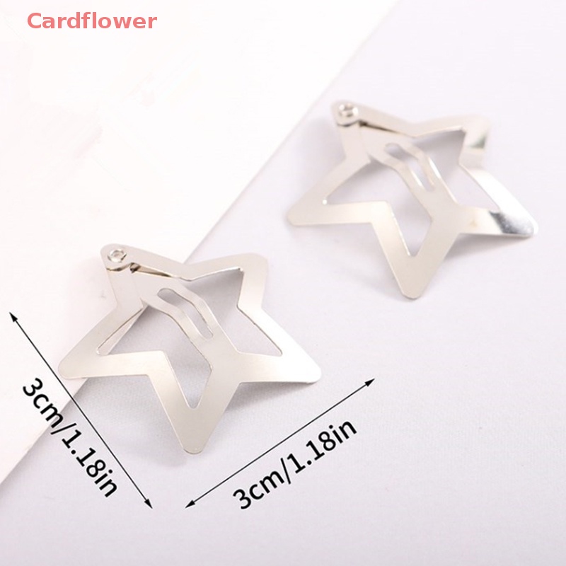 Kẹp Tóc Hình Ngôi Sao Năm Cánh Bằng Kim Loại Thời Trang Cho Nữ