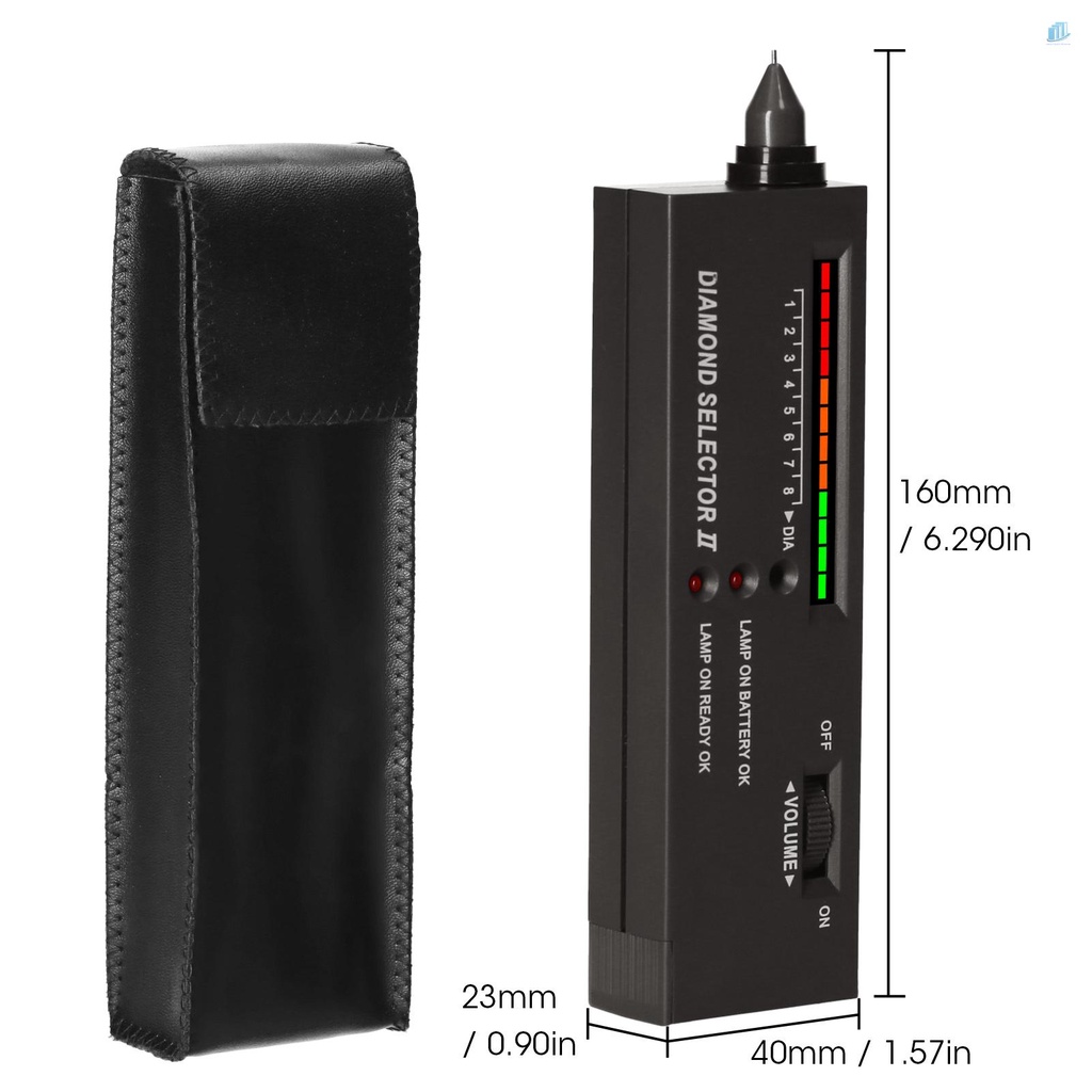 Bút Kiểm Tra Trang Sức Kim Cương Độ Chính Xác Cao Kèm Vỏ Đựng Cho Novice Expert (s2mwvn) (s2mwvn)