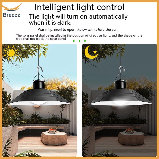Đèn Năng Lượng Mặt Trời Chống Thấm Nước Kèm Điều Khiển Từ Xa Tiện Dụng Trang Trí Gara Sân Vườn
