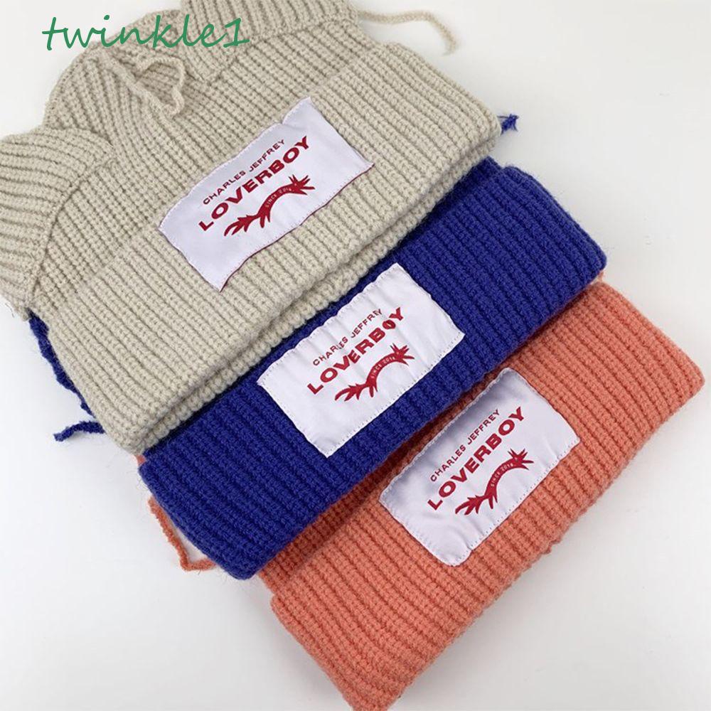 Mũ Dệt Kim Đính Tai Mèo Chống Lạnh Thời Trang Cho Cặp Đôi