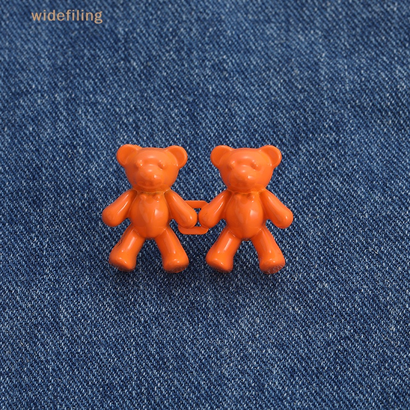 1 Cặp Khóa Thắt Lưng Quần Jean Không Cần Đóng Đinh Tháo Rời Được