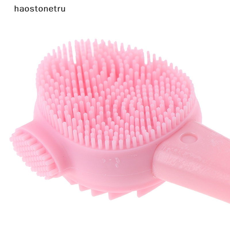 1 Bàn Chải Silicone Rửa Mặt Tẩy Tế Bào Chết Mát Xa Chăm Sóc Da