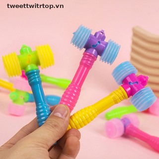 Set 3 búa gõ tạo hình cây búa vui nhộn cho bé