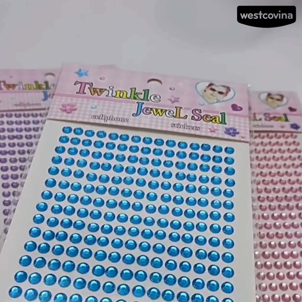 [COD]♪Bộ 2 Miếng Dán Đính Đá 5mm Trang Trí Sổ Tay DIY