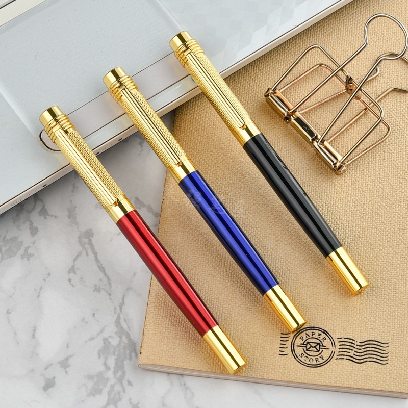 Bút Bi Mực Đen Ngòi 0.7mm Ngòi 0.7mm Bằng Thép Không Gỉ Chất Lượng Cao