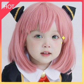 Bộ tóc giả ngắn thẳng phong cách hàn quốc cho bé