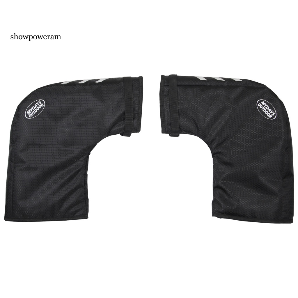 1 Cặp Găng Tay Lái Xe Đạp / Xe Máy Vải Oxford Mềm Ấm Áp Chống Thấm Nước