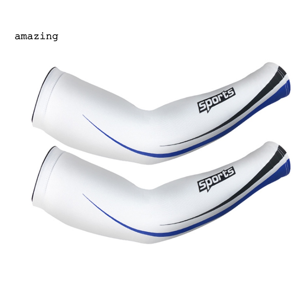 1 Đôi Găng Cánh Tay Co Giãn Mềm Mại Chống Tia UV Bảo Vệ Cho Unisex