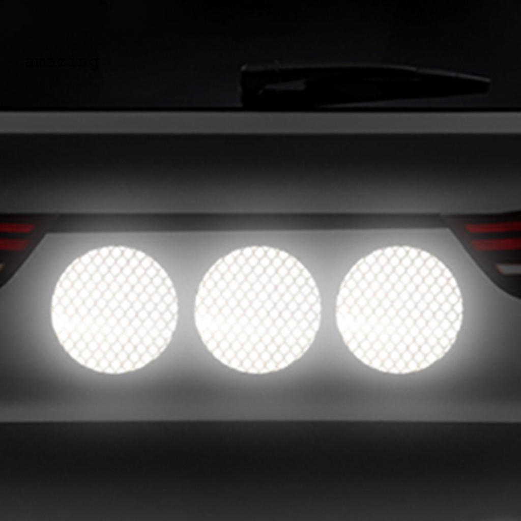 Bộ 10 Miếng Dán Phản Quang Cảnh Báo An Toàn Chống Nắng Cho Xe Đạp Điện