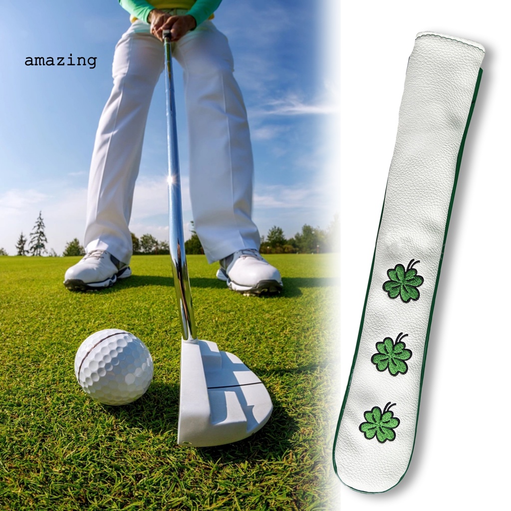 Vỏ Bọc Gậy Đánh Golf Bằng Da Giả Thêu Họa Tiết Độc Đáo Chống Mài Mòn Tiện Dụng