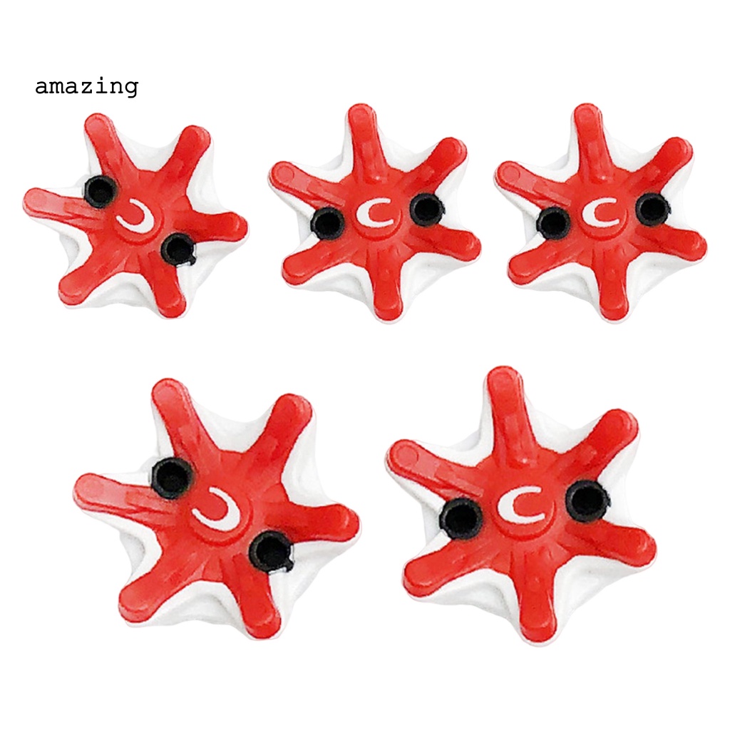 Bộ 5 Đinh Gắn Đế Giày Đánh Golf Chống Mòn Thân Thiện Với Môi Trường