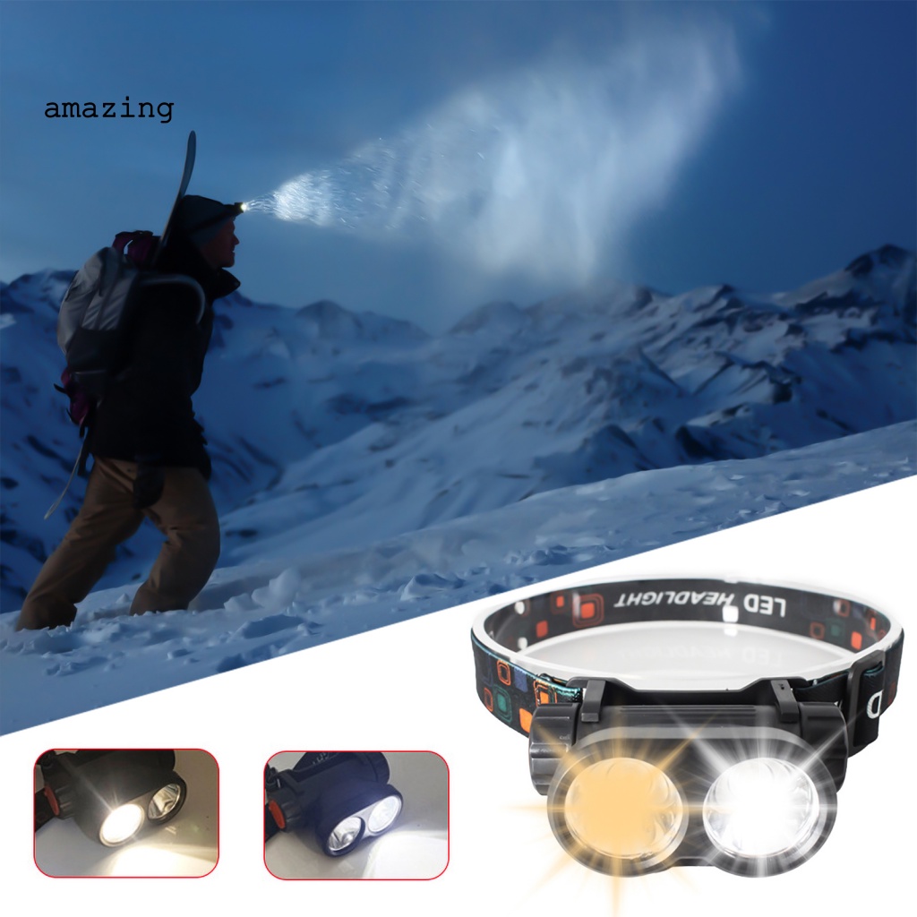 Đèn Led Câu Cá Ban Đêm Ánh Sáng Trắng / Vàng Chống Thấm Nước Tùy Chỉnh Kèm Sạc USB Tiện