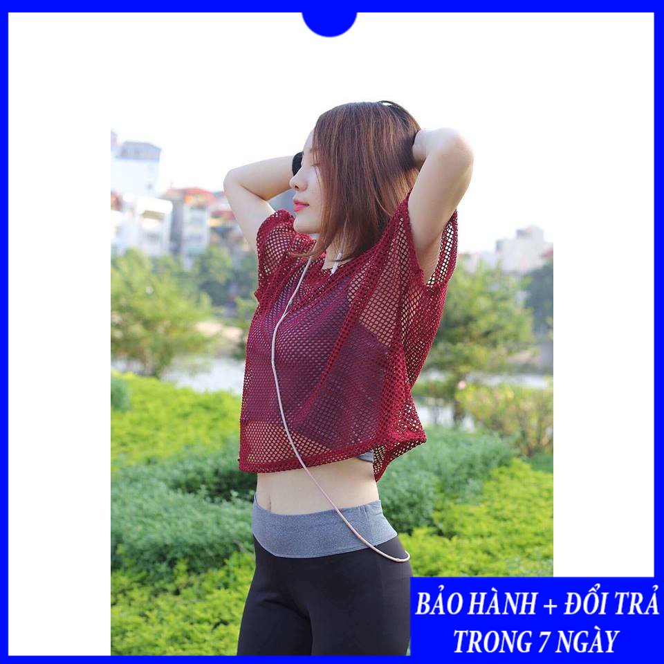 Những mẫu áo lưới tập gym, yoga cho nữ ở hà nội giá rẻ