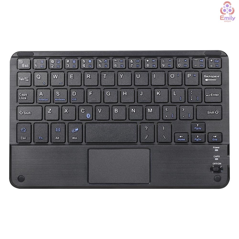 Bàn Phím BT 3.0 59 Phím Siêu Mỏng Không Dây Hỗ Trợ Hệ Thống Android Windows iOS Cho Điện Thoại Laptop Máy Tính Bảng [19]