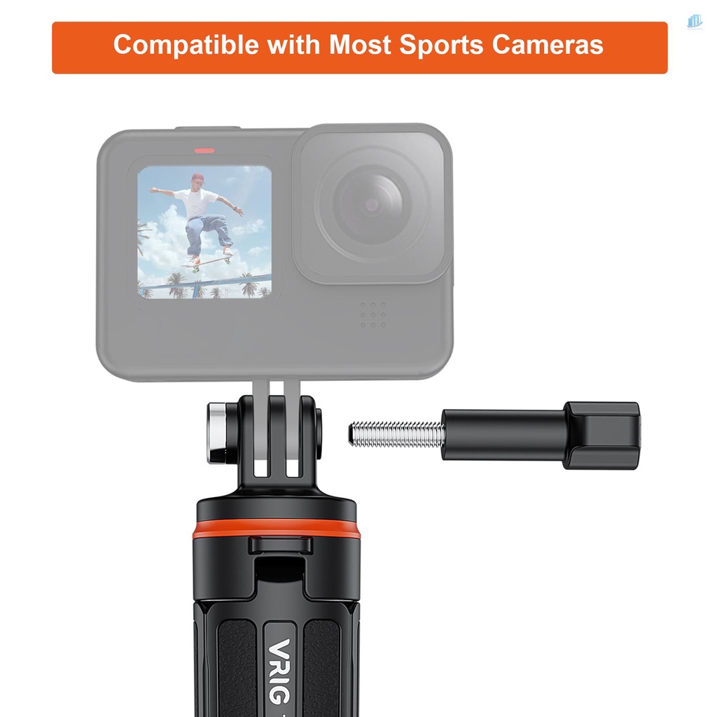 Gậy Selfie Vrigp-08 Bằng Hợp Kim Nhôm 51cm / 2011In. Gậy Chụp Ảnh Selfie 1 / 10 / 10 V9 Chuyên Dụng Chất Lượng Cao