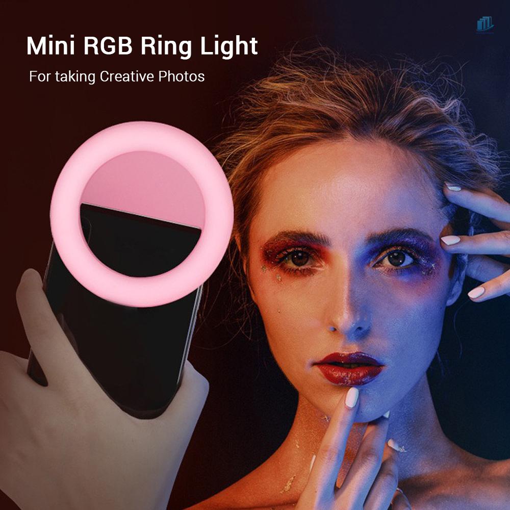 Đèn LED Mini Gắn Điện Thoại / Máy Tính Bảng / Laptop Có Thể Sạc Lại