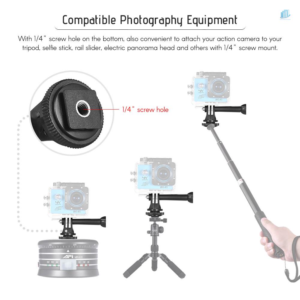 Ốc Vít Chuyển Đổi Gậy Ba Chân Thông Minh Cho Máy Ảnh Hành Động 6 5 4 3 + 3