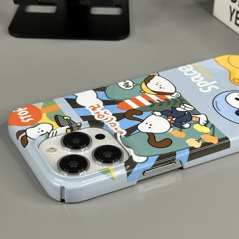 Edge Ốp Lưng Snoopy Đáng Yêu Nhiều Mẫu Mã Cho Điện Thoại Iphone promax 13 14Pro Xr xs12 A3SX 11