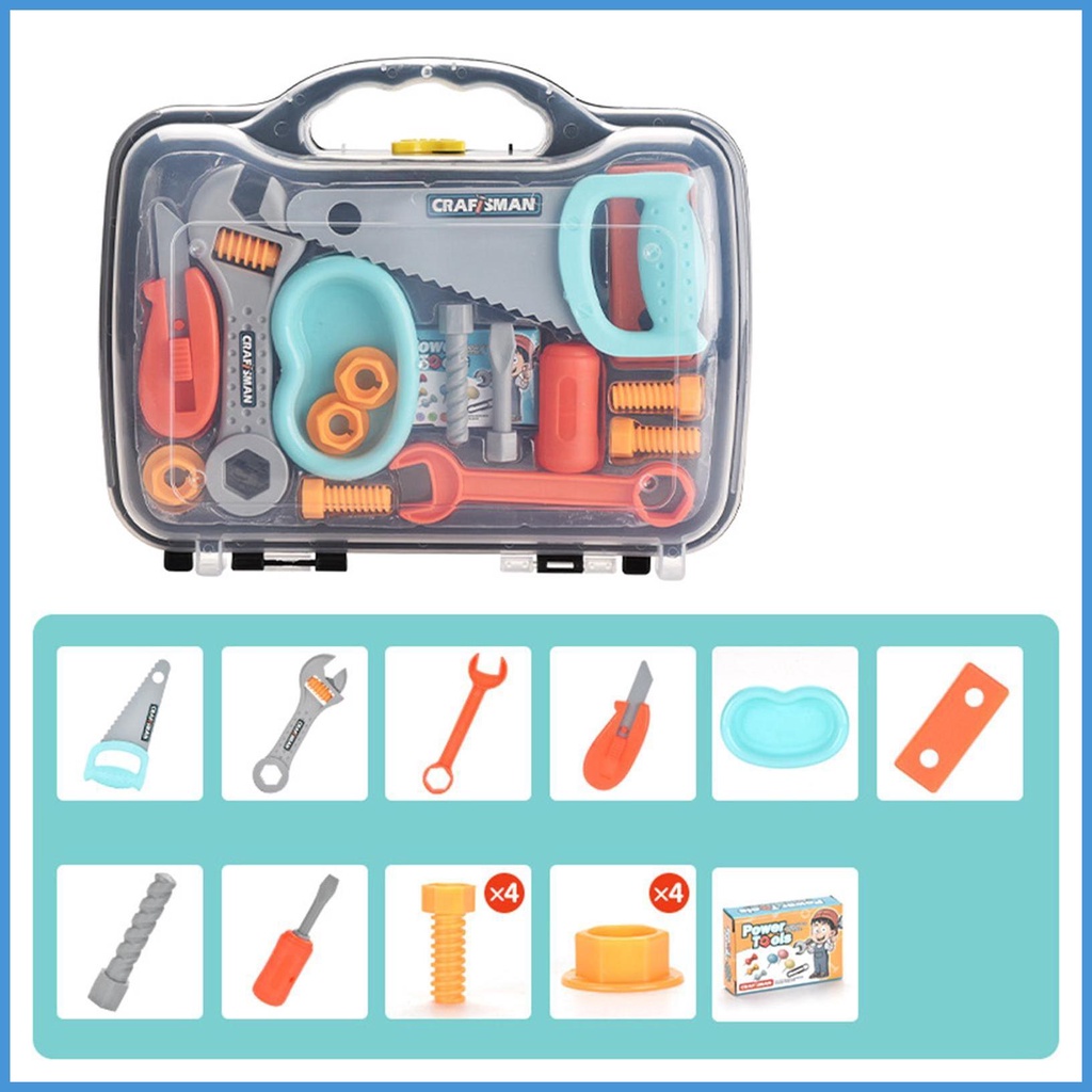 Bộ Dụng Cụ Đồ Chơi Gồm Đèn Pin 3 4 5 luvn Vui Nhộn Cho Bé