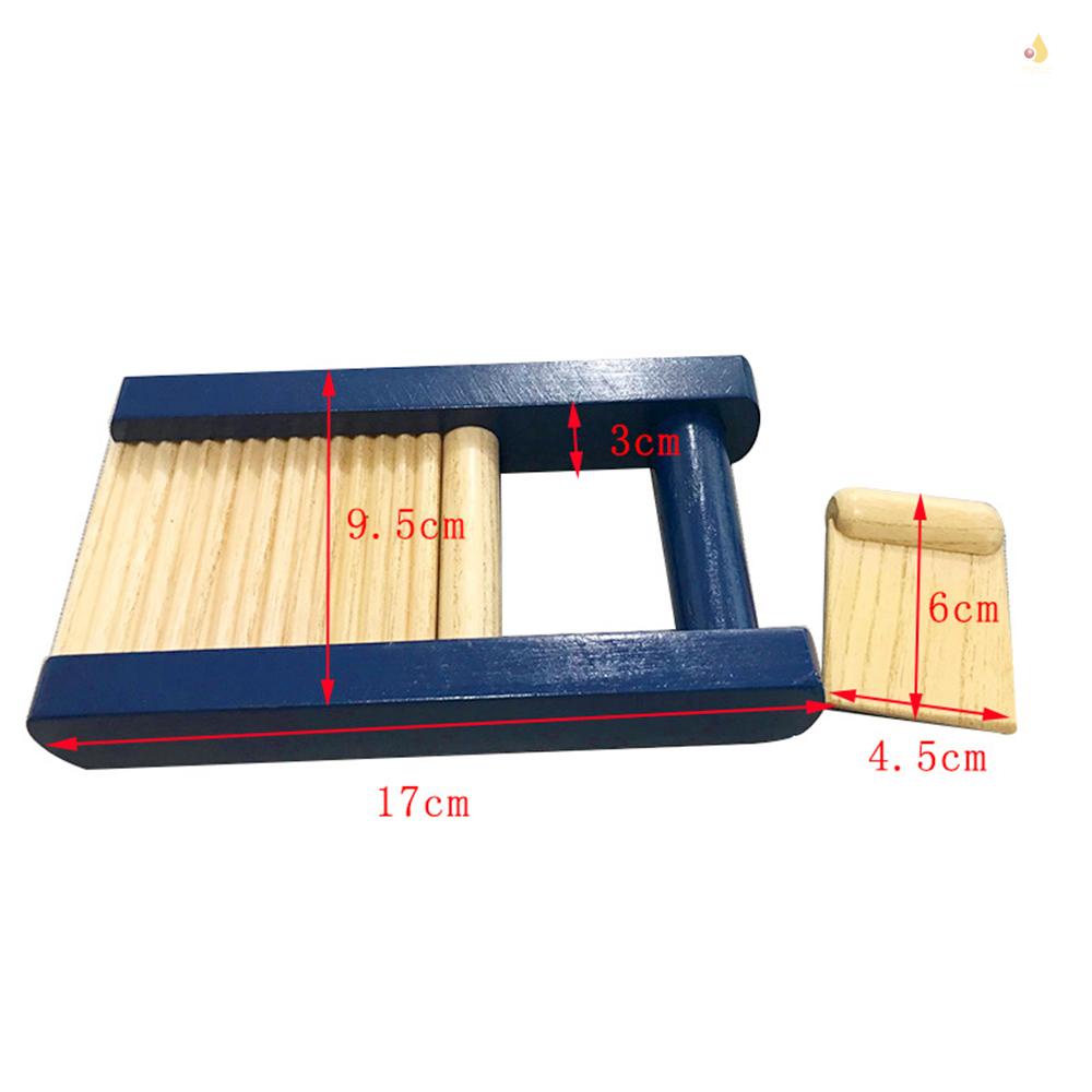 Bộ Nhạc Cụ Gõ Bằng Gỗ Trơn Kèm Dụng Cụ Gõ