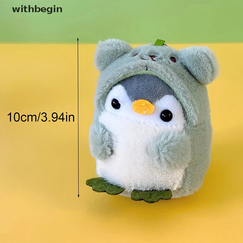 1 Móc Khóa Hình Chim Cánh Cụt Nhồi Bông Dễ Thương