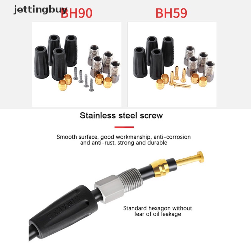 Bộ Ống Bơm Dầu Và Phanh Thủy Lực Hình Chữ T Chuyên Dụng Cho Xe Đạp