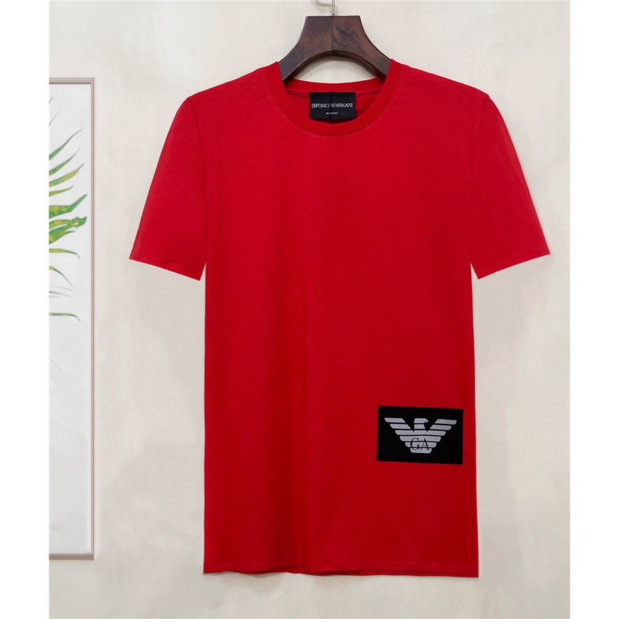 Áo Thun Nam Ngắn Tay Thêu logo Armani1 Size S-4XL