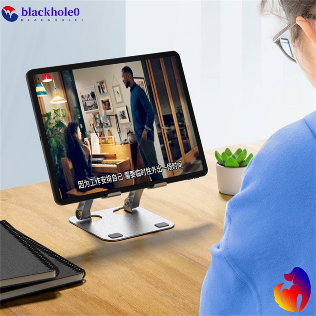 Giá Đỡ Máy Tính Bảng 4.7-12 Inch Thiết Kế Rỗng Xoay 360 Độ Chống Trượt Tiện Dụng