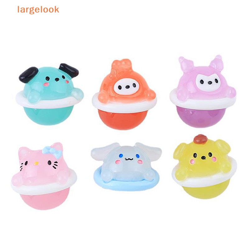 Kẹp Tóc Hình Động Vật Hoạt Hình Mini Bằng Nhựa Phát Quang DIY