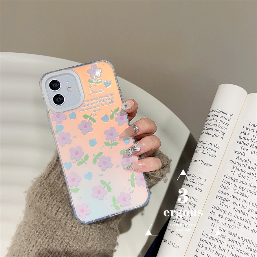 Ốp Điện Thoại Mềm Chống Sốc Màu Gradient Cho IPhone 14 13 12 11 Pro Max SE2020 X XR Xs Max 7 8 Plus